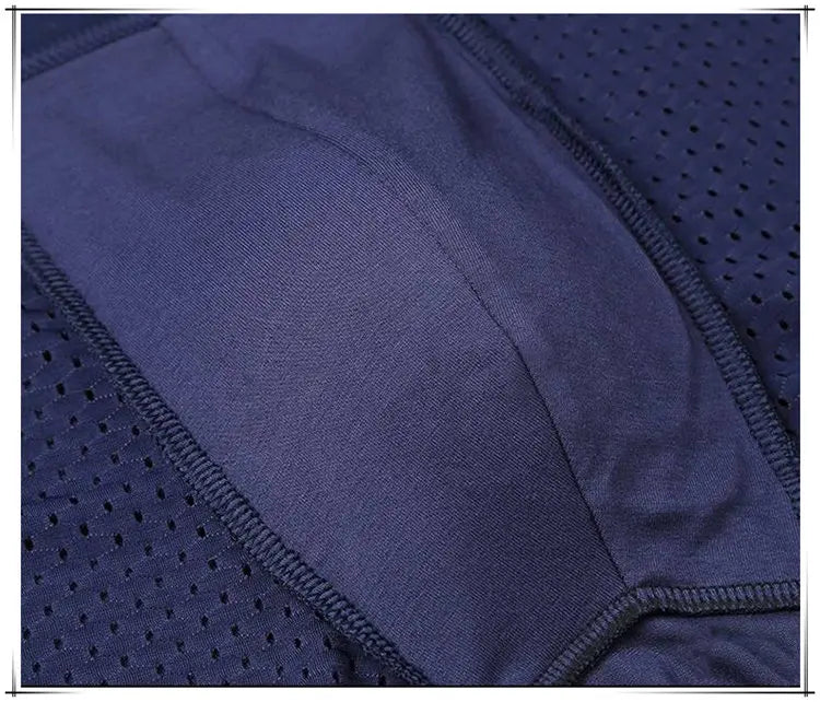 4er-Pack Herren-Boxershorts: Bambusunterwäsche mit Perforationen, große Größen (5XL, 6XL, 7XL)