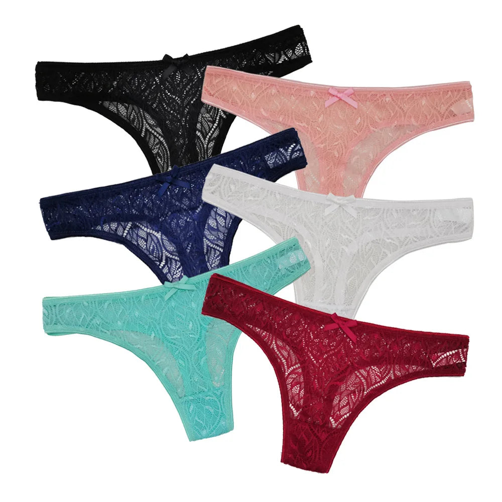 Schlichtes Höschen für Frauen in Übergröße, Spitzenhöschen mit unteren Einsätzen, sexy Tanga, sexy Dessous für Frauen, Lenceria Femenina.