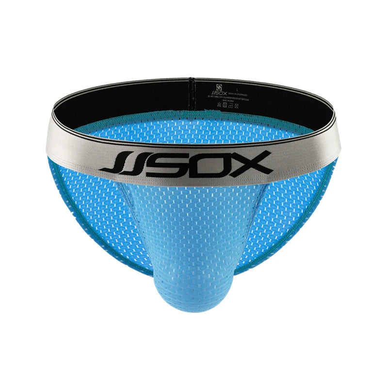 Slip sexy pour homme avec poche en U – Ceinture large – Lingerie élégante et confortable
