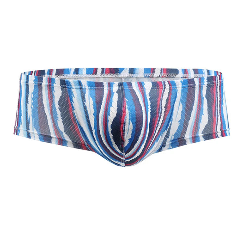 Sous-vêtements Hommes imprimés, taille EUR, respirants, avec poche convexe en U, slips cueca calzoncillo, tailles M-XXL