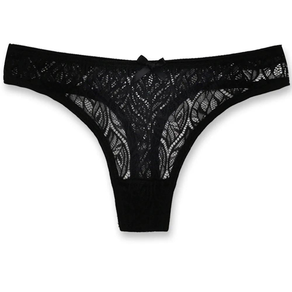 Schlichtes Höschen für Frauen in Übergröße, Spitzenhöschen mit unteren Einsätzen, sexy Tanga, sexy Dessous für Frauen, Lenceria Femenina.
