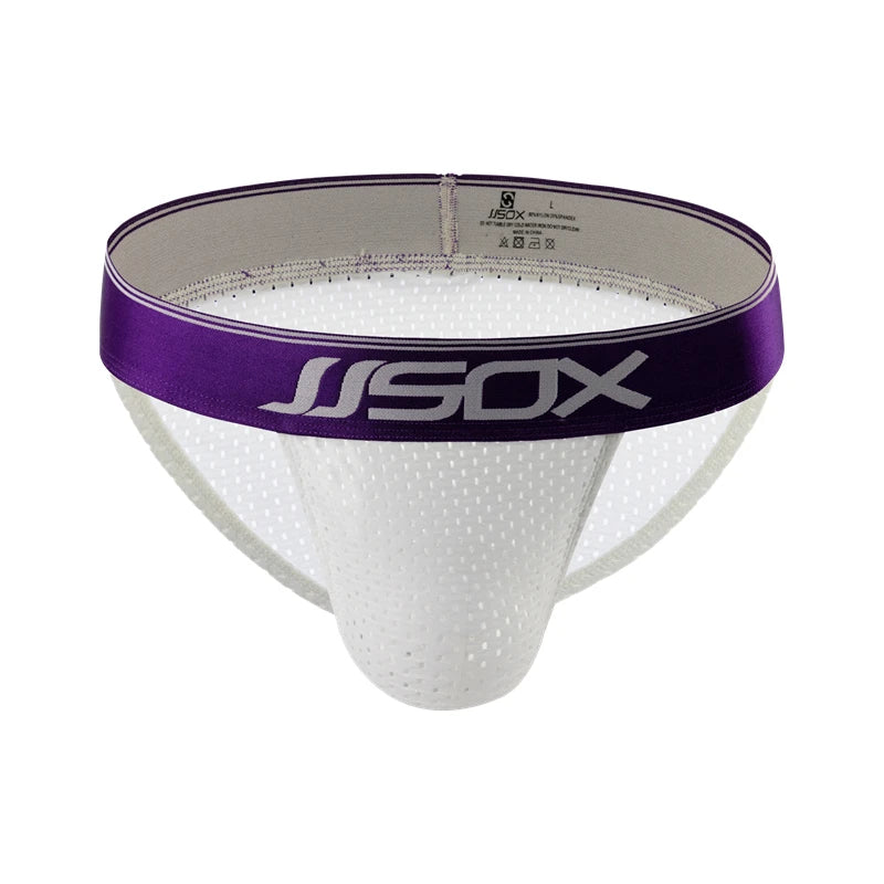 Slip sexy pour homme avec poche en U – Ceinture large – Lingerie élégante et confortable