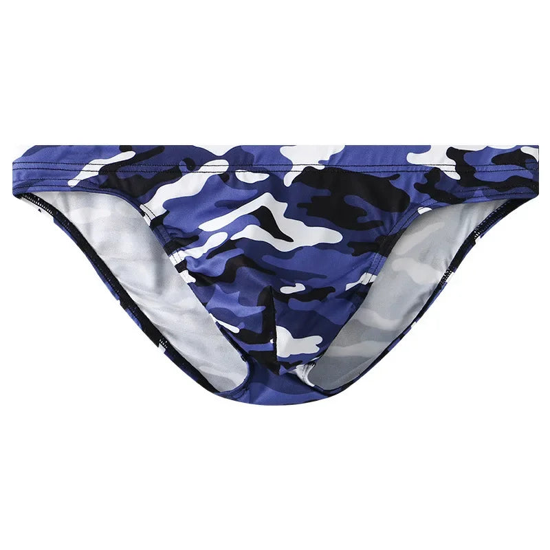 Sous-vêtements homme short fashion ample anti-usure slip triangle camouflage sport décontracté
