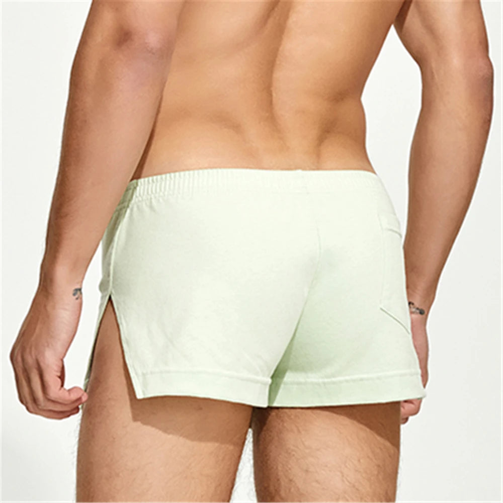 Sous-vêtement Sexy Homme – Boxer Short Respirant en Maille avec Poche Avant Confort et Mise en Valeur