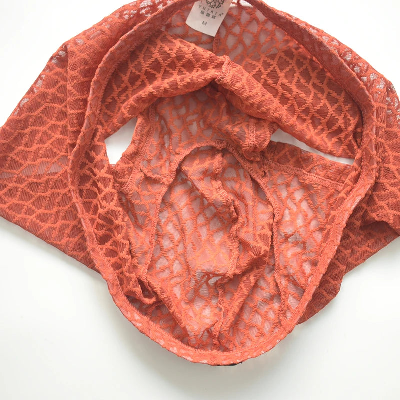 Boxer en Dentelle pour Homme – Sexy, Transparent et Respirant avec Poche U