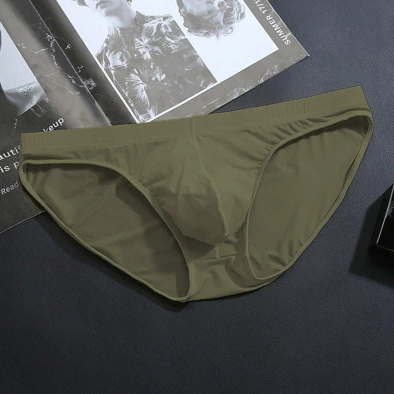 Slip Transparent Homme – Taille Basse Respirant