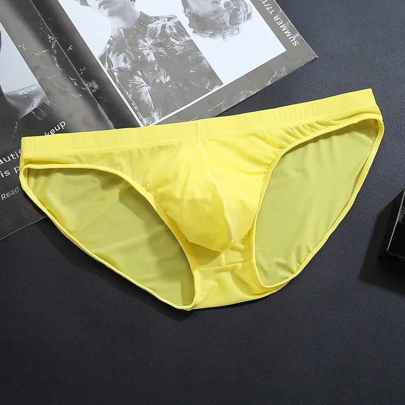 Slip Transparent Homme – Taille Basse Respirant
