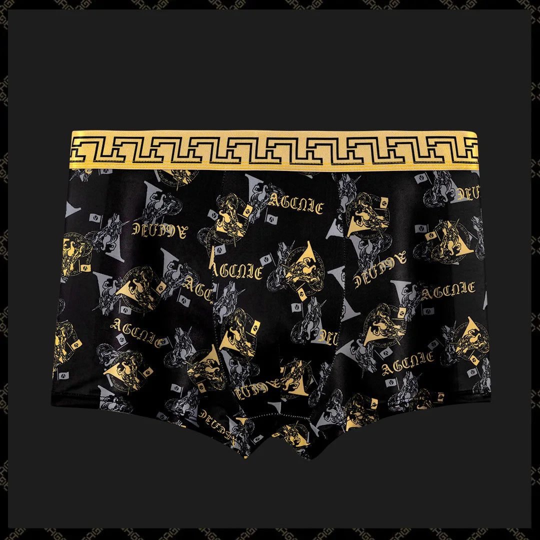 Boxer Homme Ice Silk Sport – Coupe Ajustée, Respirant & Antibactérien, Confort Haut de Gamme